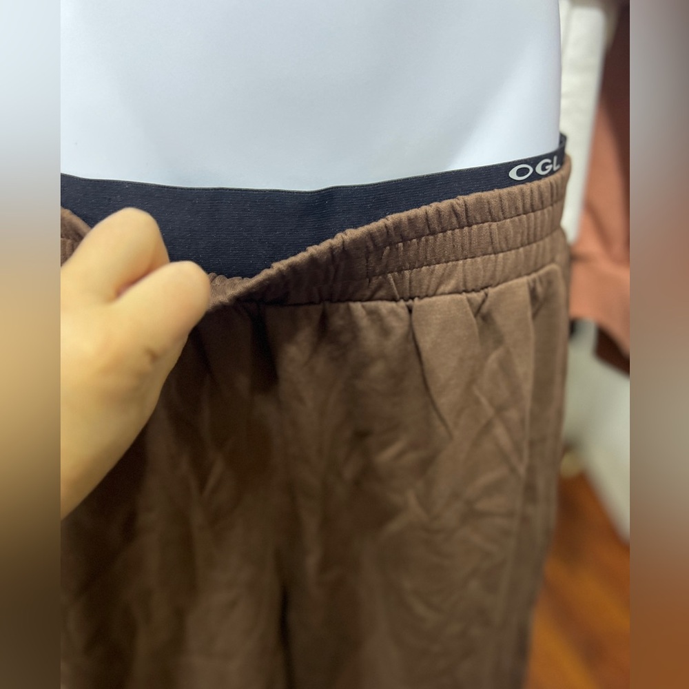 Brown OGL double waistband sweatpants - Picture 4 of 6